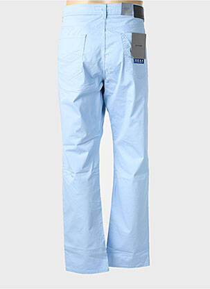 Pantalon droit stretch taille normale bleu PIERRE CARDIN homme