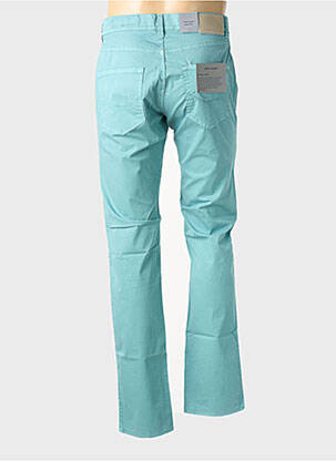 Pantalon droit stretch taille normale vert PIERRE CARDIN homme