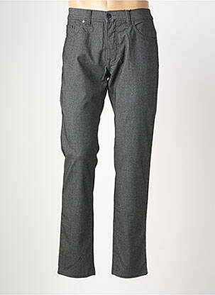 Pantalon droit stretch taille normale gris PIERRE CARDIN homme