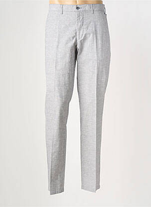 Pantalon chino stretch taille normale gris BRÜHL homme