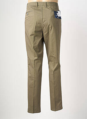 Pantalon chino stretch taille normale vert BRÜHL homme