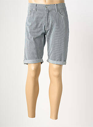 Bermuda stretch taille normale bleu PIERRE CARDIN homme