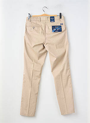 Pantalon chino stretch taille normale beige BRÜHL homme