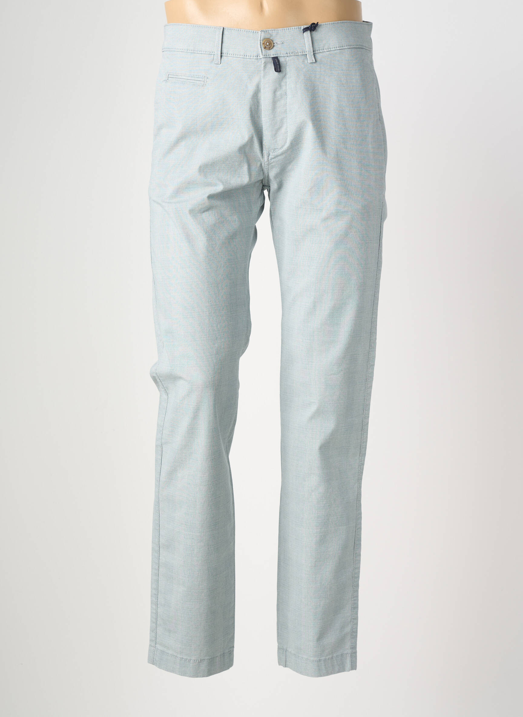 Pantalon chino stretch taille normale gris PIERRE CARDIN homme