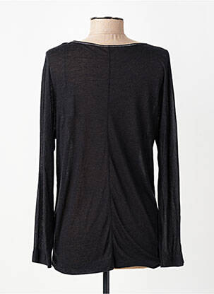 T-shirt manches longues manches longues gris BRUNO SAINT HILAIRE femme