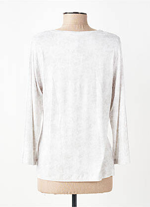 T-shirt manches 3/4 manches 3/4 gris RABE femme