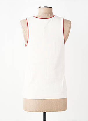 Débardeur stretch sans manche beige YERSE femme