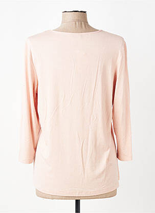 T-shirt manches 3/4 manches 3/4 rose BARBARA LEBEK femme