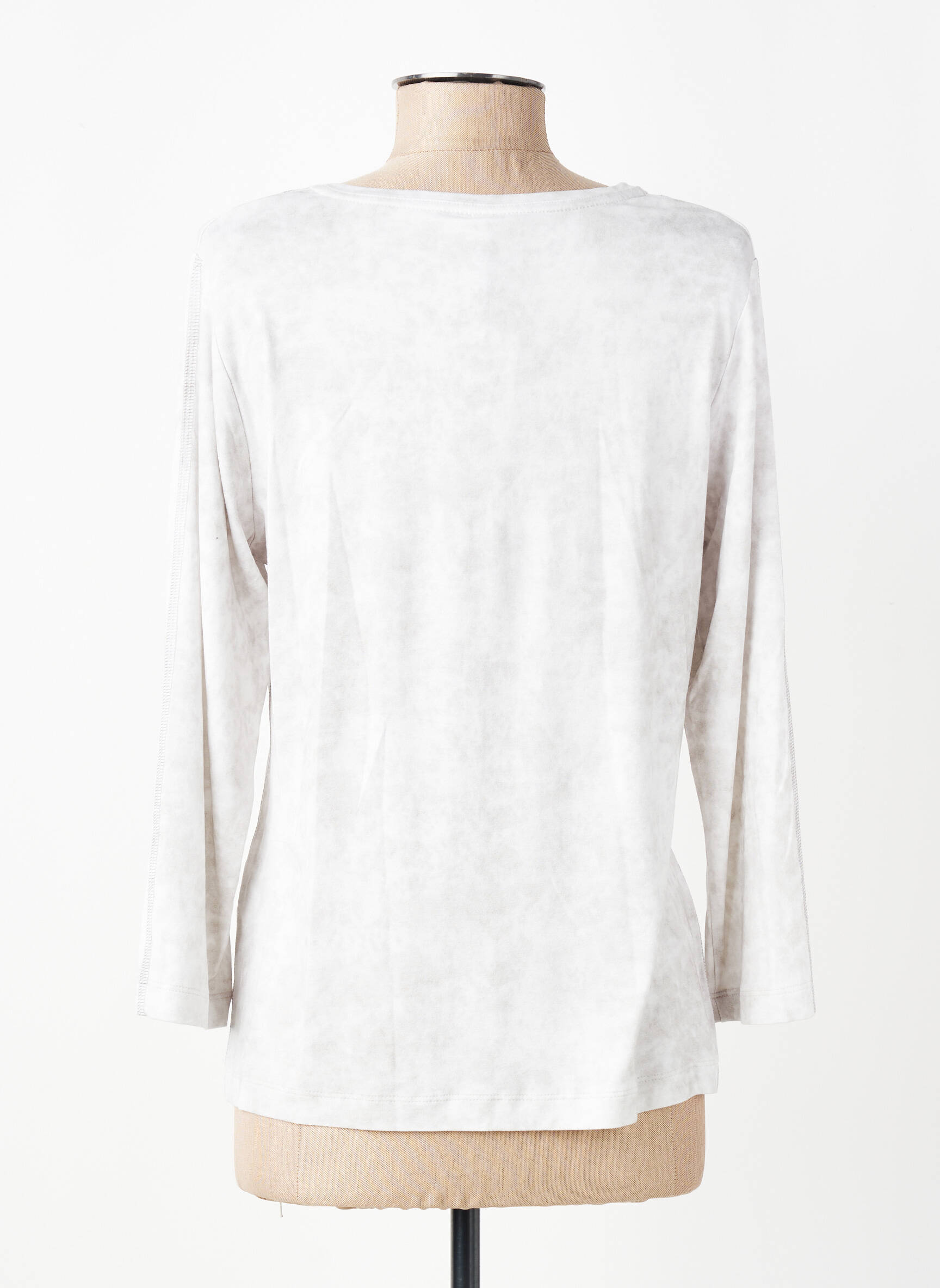T-shirt manches 3/4 manches 3/4 gris RABE femme