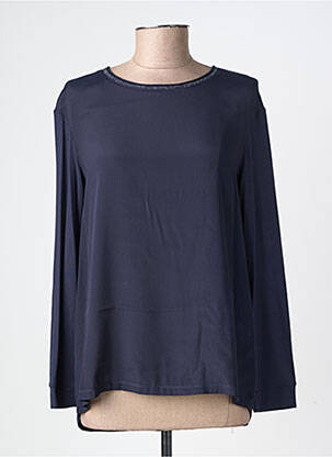 T-shirt manches longues manches longues bleu MARIA BELLENTANI femme