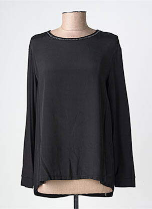 T-shirt manches longues manches longues noir MARIA BELLENTANI femme