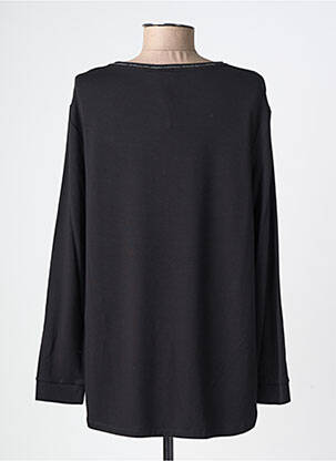 T-shirt manches longues manches longues noir MARIA BELLENTANI femme