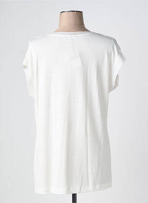 T-shirt imprimé fantaisie manches courtes bleu OLSEN femme
