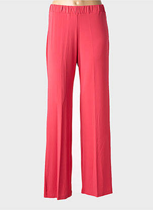 Pantalon flare stretch taille normale rouge MARIA BELLENTANI femme