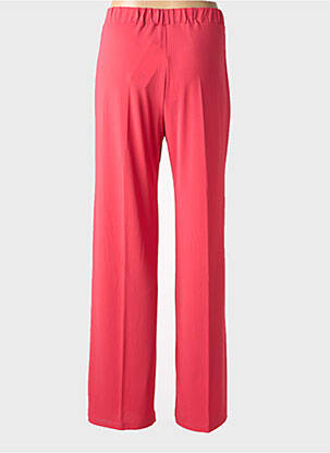 Pantalon flare stretch taille normale rouge MARIA BELLENTANI femme