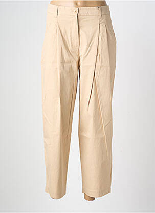 Pantalon 7/8 taille haute taille haute beige GARDEUR femme