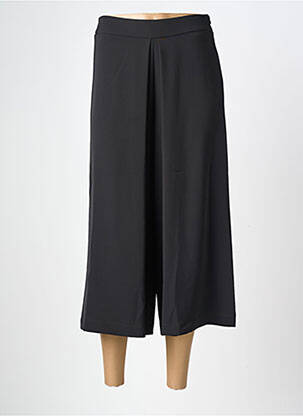 Pantacourt taille élastique taille normale noir MARIA BELLENTANI femme