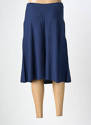 Jupe mi-longue stretch bleu VIRIATO femme