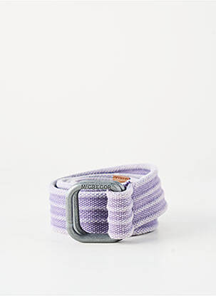 Ceinture fermeture sangle avec plaque en métal violet TWENTY ONE femme