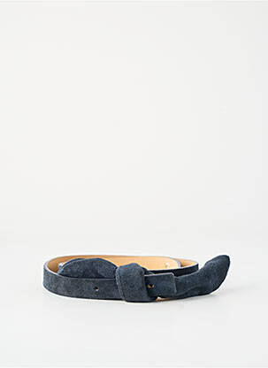 Ceinture fermeture pointe poinçonnée bleu TARA JARMON femme