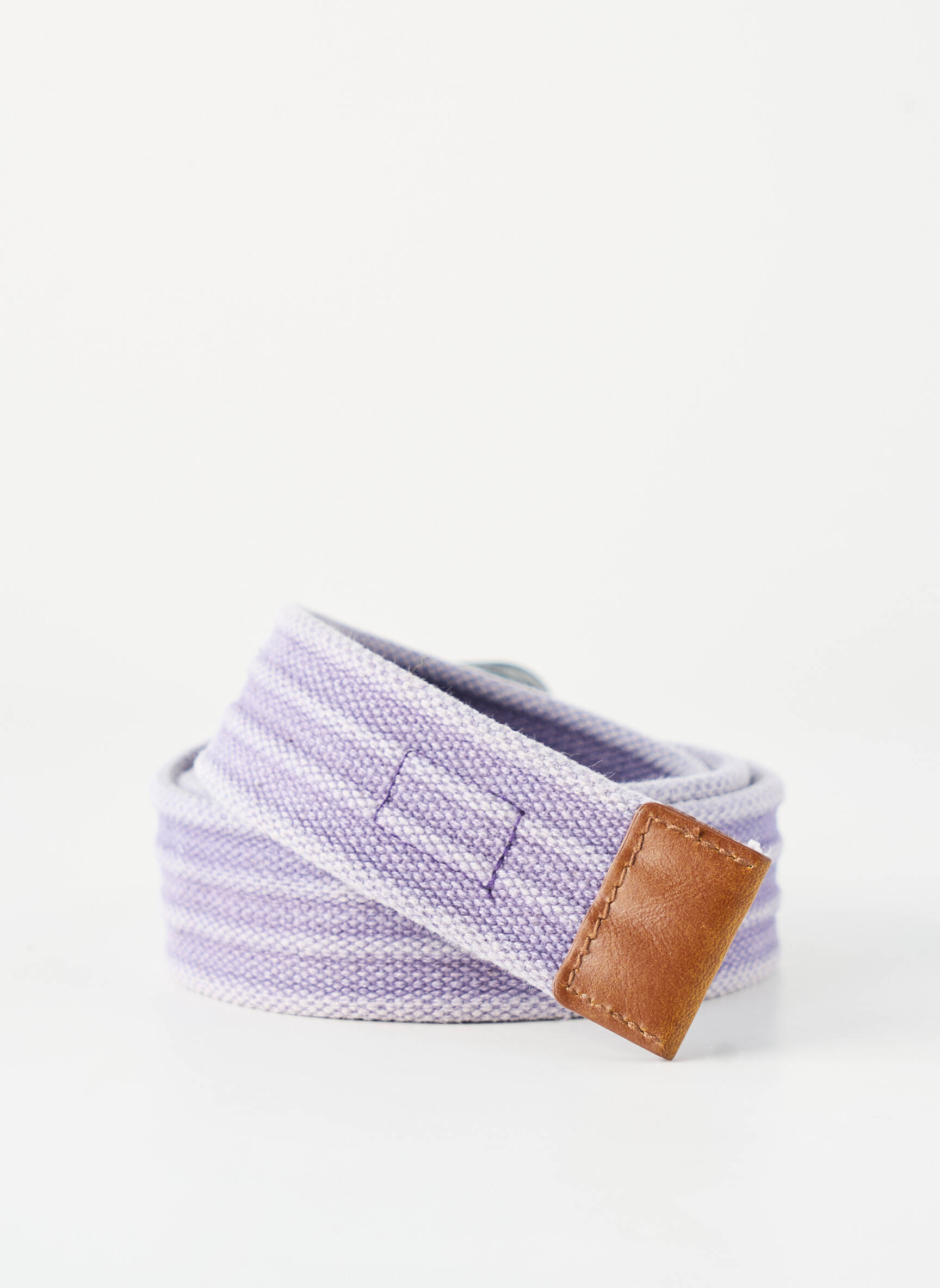 Ceinture fermeture sangle avec plaque en métal violet TWENTY ONE femme