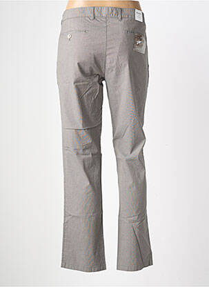 Pantalon chino tissage popeline taille normale gris BRAX femme