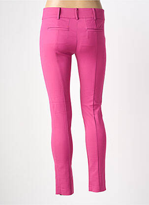 Pantalon slim tissage popeline taille normale rose PATRIZIA PEPE femme