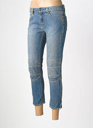 Jeans coupe slim taille normale taille normale bleu BENSIMON femme