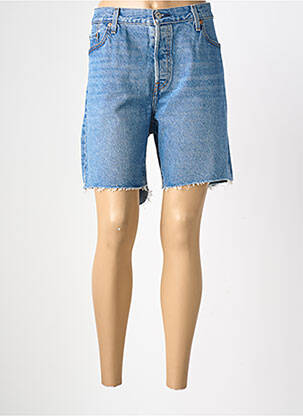 Short tissage denim taille normale bleu LEVI'S femme