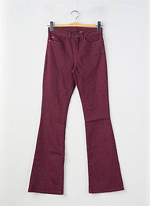 Jean coupe flare stretch taille normale violet CLOUD9 femme