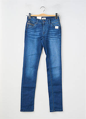 Jeans coupe slim stretch taille normale bleu PEPE JEANS femme