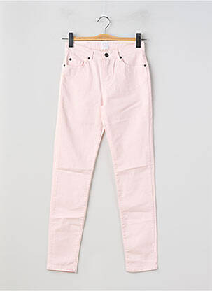 Pantalon slim tissage popeline taille normale rose KARL MARC JOHN femme