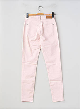 Pantalon slim tissage popeline taille normale rose KARL MARC JOHN femme