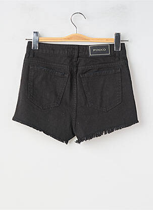 Short fermeture zippée sous rabat boutonné taille normale noir PINKO femme