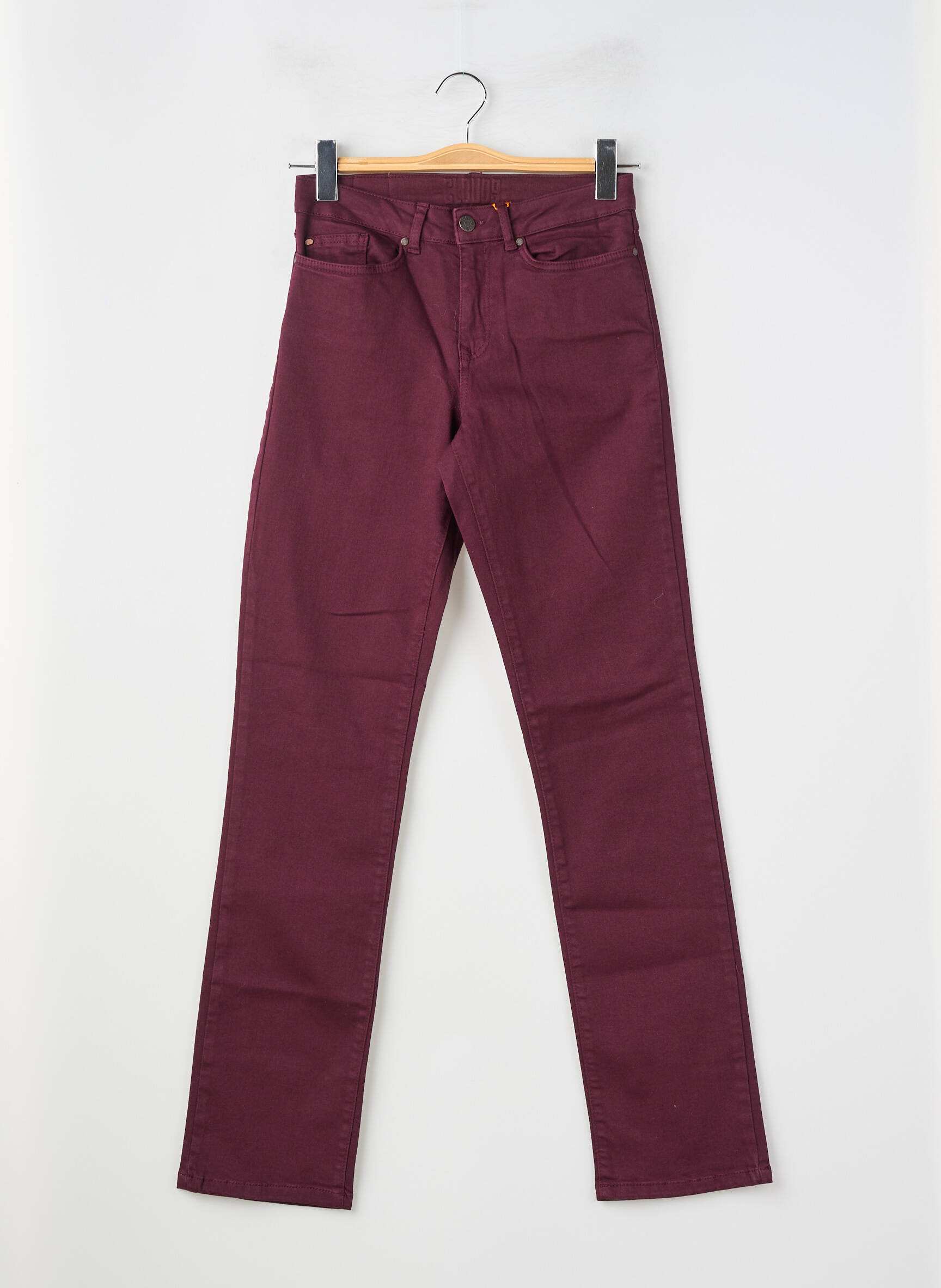 Jeans coupe slim stretch taille normale violet CLOUD9 femme