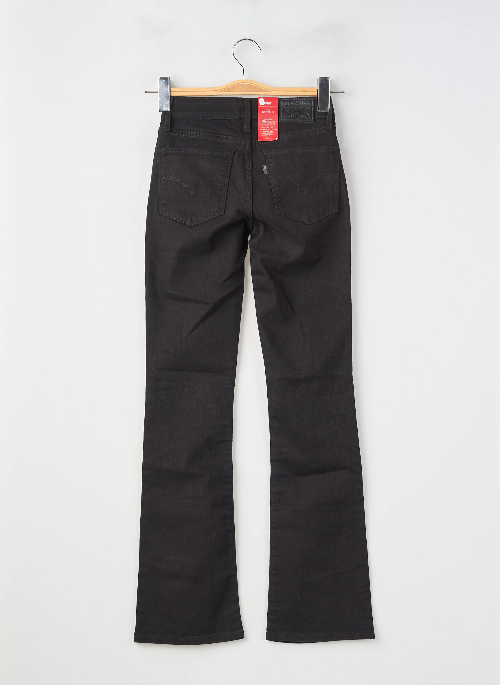 Jeans bootcut taille normale taille normale noir LEVI'S femme