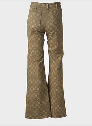 Jean coupe flare stretch taille normale vert GERARD DAREL femme
