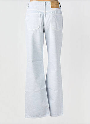 Jeans coupe large effet usé taille normale bleu HAIKURE femme
