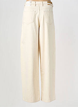 Jeans coupe large stretch taille normale beige SAMSOE & SAMSOE femme
