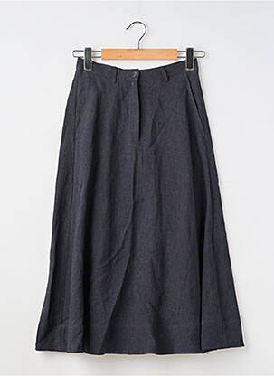 Jupe longue taille normale bleu DIEGA femme