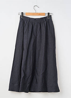 Jupe longue taille normale bleu DIEGA femme