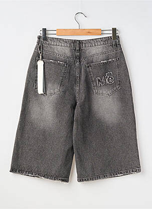 Jupe short stretch gris ME369 femme