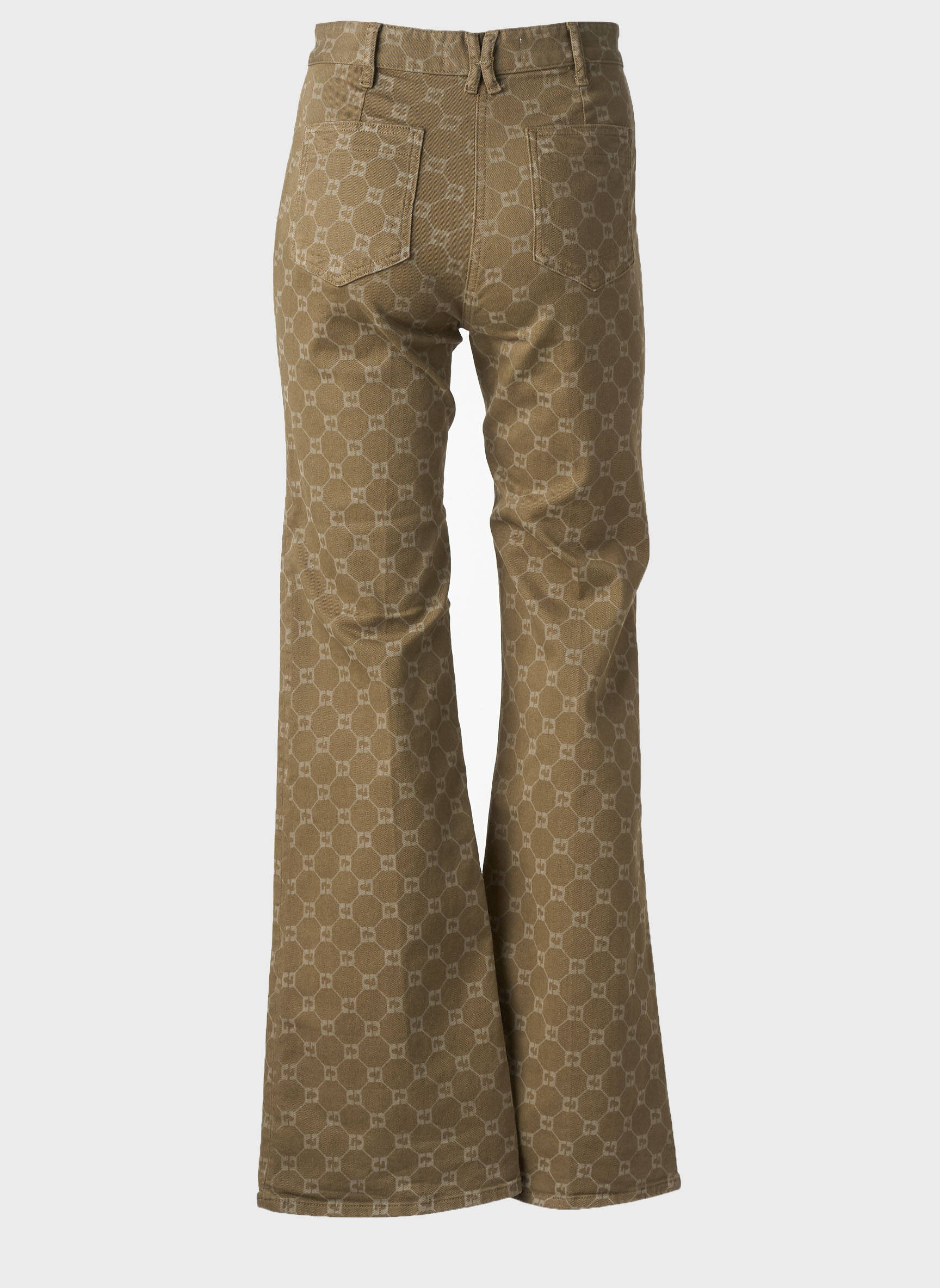 Jean coupe flare stretch taille normale vert GERARD DAREL femme