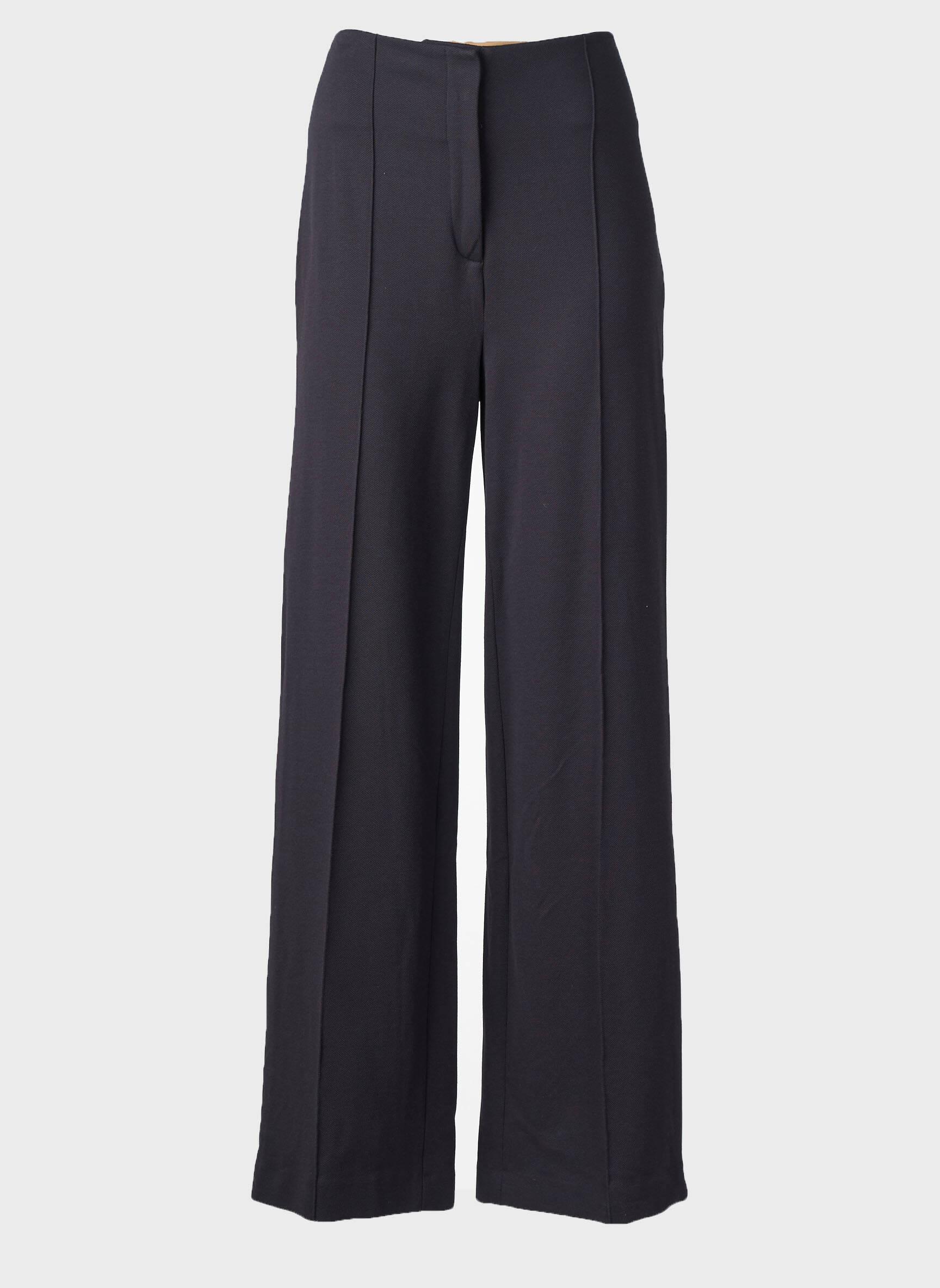 Pantalon droit stretch taille normale noir VANESSA BRUNO femme