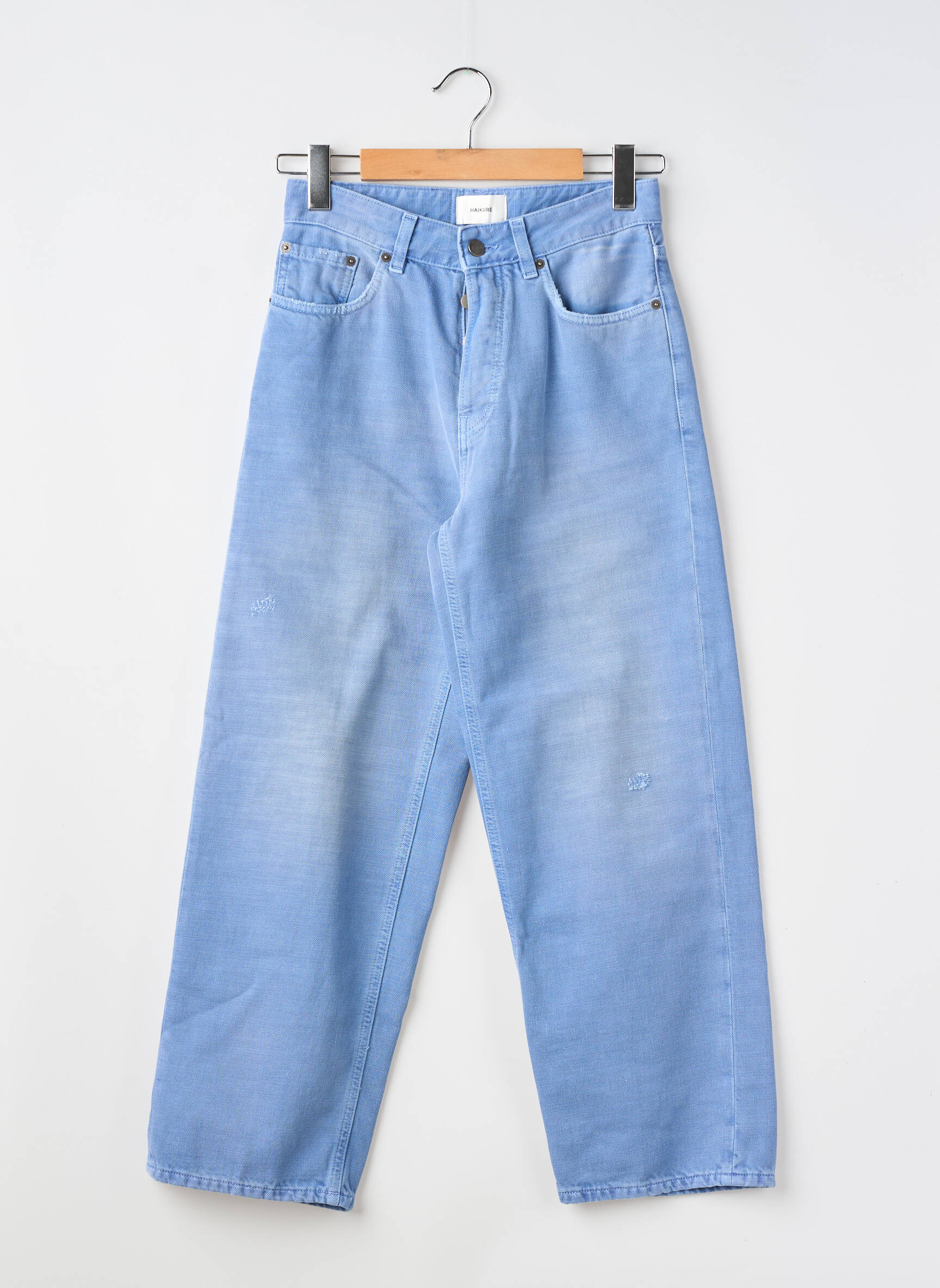 Jeans coupe large stretch taille normale bleu HAIKURE homme