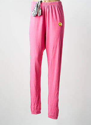 Jogging taille haute taille haute rose ONE TEE femme