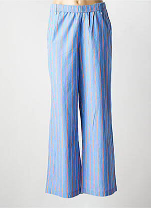 Pantalon large poches taille normale bleu MKT STUDIO femme