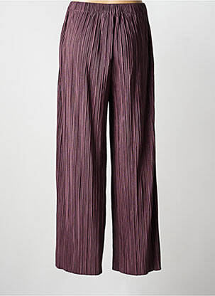 Pantalon large coupe fluide taille normale marron SAMSOE & SAMSOE femme