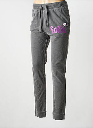 Jogging stretch taille normale gris NEWTONE femme
