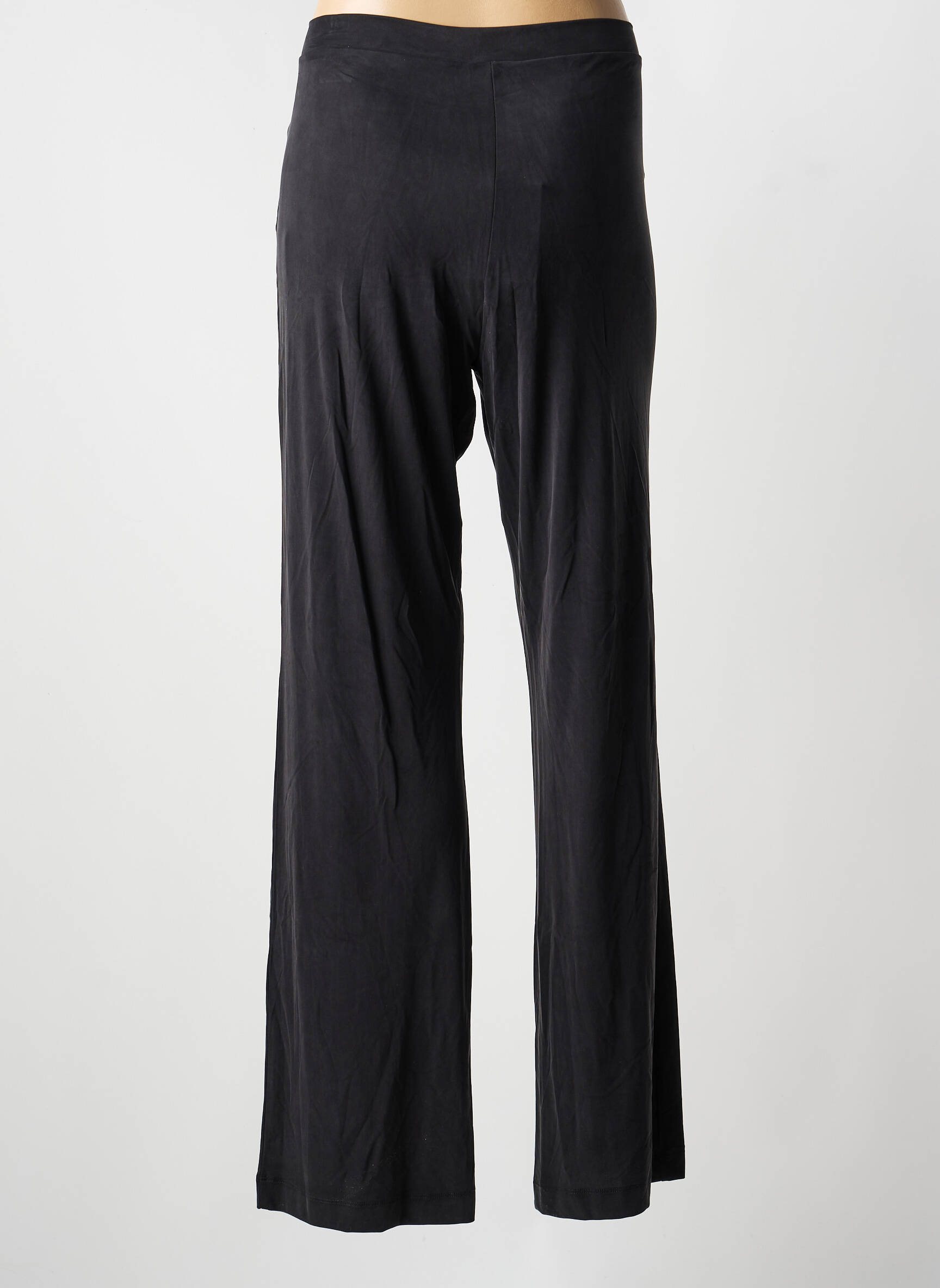 Pantalon droit stretch taille normale noir ROUJE femme